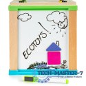 Drewniana kostka edukacyjna, tablica sorter mula ECOTOYS ECOTOYS