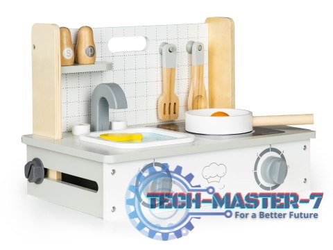 Drewniana kuchenka z akcesoriami mini kuchnia ECOTOYS ECOTOYS Drewniana kuchenka z akcesoriami mini kuchnia ECOTOYS ECOTOYS