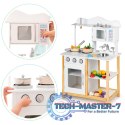 Drewniana kuchnia dla dzieci z piekarnikiem + akcesoria ECOTOYS ECOTOYS