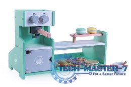 Drewniana kuchnia kawiarnia sklep cukiernia ECOTOYS ECOTOYS