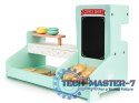 Drewniana kuchnia kawiarnia sklep cukiernia ECOTOYS ECOTOYS