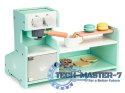 Drewniana kuchnia kawiarnia sklep cukiernia ECOTOYS ECOTOYS
