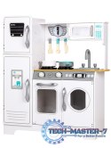 Drewniana kuchnia z akcesoriami dla dzieci ECOTOYS ECOTOYS