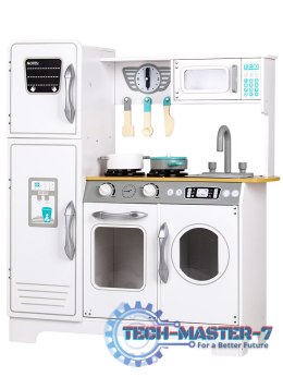 Drewniana kuchnia z akcesoriami dla dzieci ECOTOYS ECOTOYS