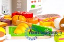 Drewniane jedzenie do krojenia 23 sztuki ECOTOYS ECOTOYS