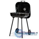 Grill węglowy ogrodowy z pokrywą na zawiasach + kółka ModernHome ModernHome