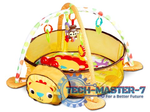 Mata edukacyjna interaktywna "Lew" ECOTOYS ECOTOYS Mata edukacyjna interaktywna "Lew" ECOTOYS ECOTOYS