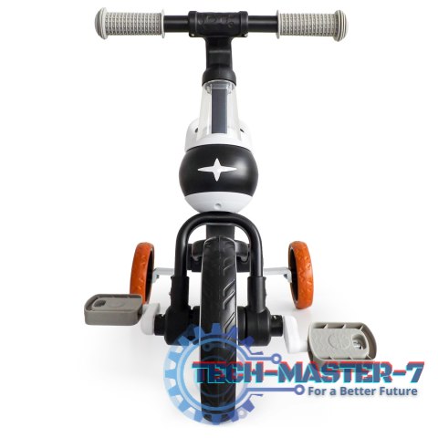 Rower rowerek biegowy 4w1 Pedały Kółka boczne czarny ECOTOYS ECOTOYS Rower rowerek biegowy 4w1 Pedały Kółka boczne czarny ECOTOYS ECOTOYS