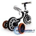Rower rowerek biegowy 4w1 Pedały Kółka boczne czarny ECOTOYS ECOTOYS