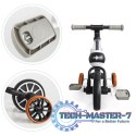 Rower rowerek biegowy 4w1 Pedały Kółka boczne czarny ECOTOYS ECOTOYS