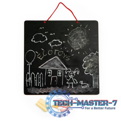 Tablica edukacyjna 3w1 magnetyczna kredowa literki ECOTOYS ECOTOYS Tablica edukacyjna 3w1 magnetyczna kredowa literki ECOTOYS ECOTOYS