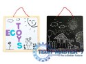 Tablica edukacyjna 3w1 magnetyczna kredowa literki ECOTOYS ECOTOYS