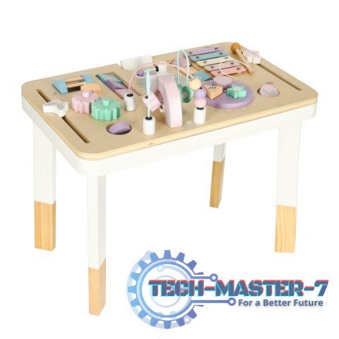 Stolik manipulacyjny LULILO montessori różowy Stolik manipulacyjny LULILO montessori różowy