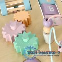 Stolik manipulacyjny LULILO montessori różowy