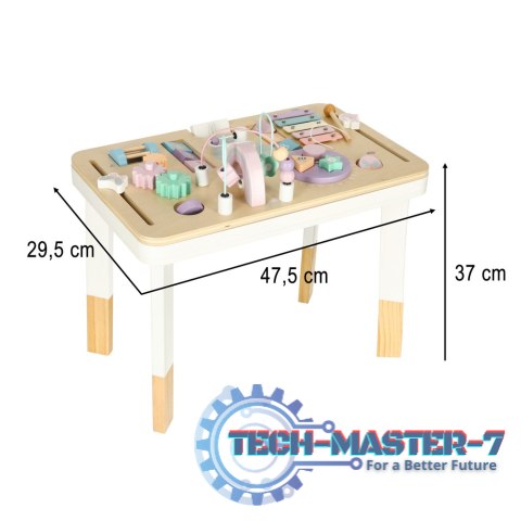 Stolik manipulacyjny LULILO montessori różowy Stolik manipulacyjny LULILO montessori różowy