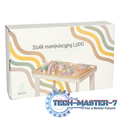 Stolik manipulacyjny LULILO montessori różowy Stolik manipulacyjny LULILO montessori różowy
