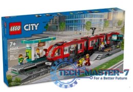 Klocki City 60423 Tramwaj miejski ze stacją