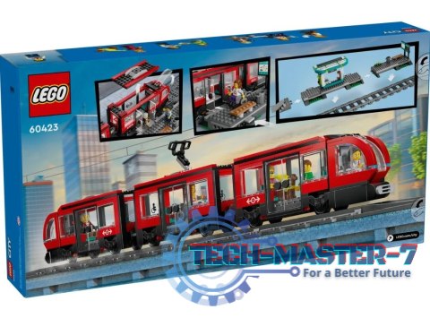 Klocki City 60423 Tramwaj miejski ze stacją Klocki City 60423 Tramwaj miejski ze stacją