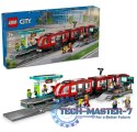 Klocki City 60423 Tramwaj miejski ze stacją