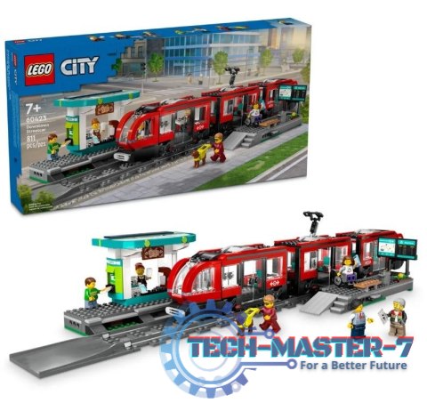 Klocki City 60423 Tramwaj miejski ze stacją Klocki City 60423 Tramwaj miejski ze stacją