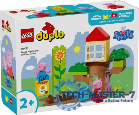 Klocki DUPLO 10431 Peppa Pig Ogród i domek na drzewie Peppy Klocki DUPLO 10431 Peppa Pig Ogród i domek na drzewie Peppy