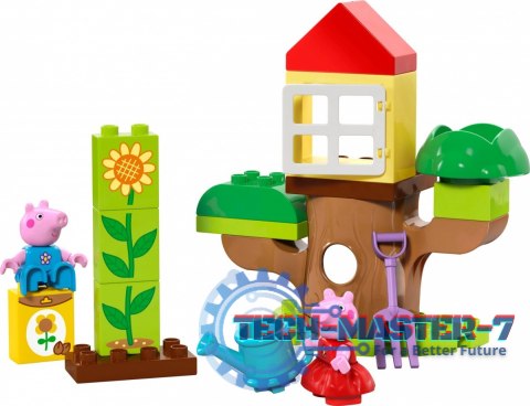 Klocki DUPLO 10431 Peppa Pig Ogród i domek na drzewie Peppy Klocki DUPLO 10431 Peppa Pig Ogród i domek na drzewie Peppy