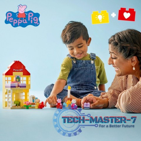 Klocki DUPLO 10433 Peppa Pig Urodzinowy domek Peppy Klocki DUPLO 10433 Peppa Pig Urodzinowy domek Peppy
