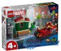 Klocki Marvel Super Heroes 76287 Iron Man z motocyklem i Hulk