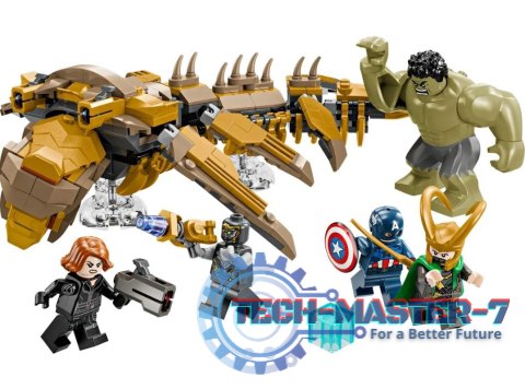 Klocki Marvel Super Heroes 76290 Avengers kontra Lewiatan Klocki Marvel Super Heroes 76290 Avengers kontra Lewiatan