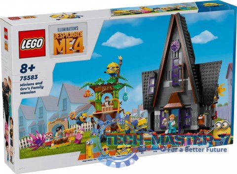 Klocki Minions 75583 Rodzinna rezydencja Gru i minionków Klocki Minions 75583 Rodzinna rezydencja Gru i minionków