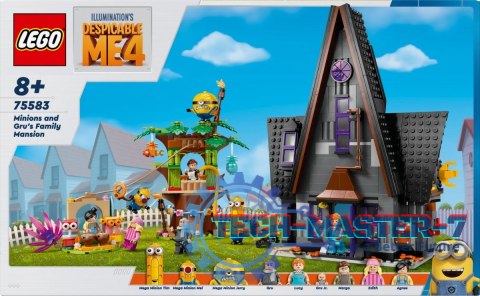 Klocki Minions 75583 Rodzinna rezydencja Gru i minionków Klocki Minions 75583 Rodzinna rezydencja Gru i minionków