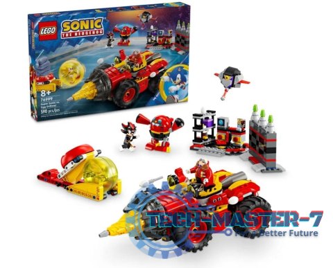 Klocki Sonic 76999 Super Sonic kontra Egg Drillster Klocki Sonic 76999 Super Sonic kontra Egg Drillster