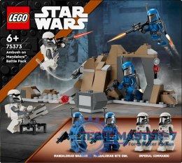 Klocki Star Wars 75373 Zasadzka na Mandalorze - zestaw bitewny