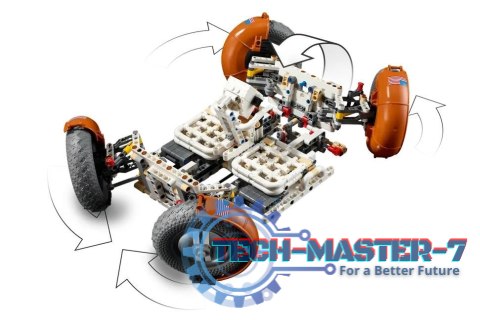 Klocki Technic 42182 NASA Apollo - pojazd LRV Klocki Technic 42182 NASA Apollo - pojazd LRV