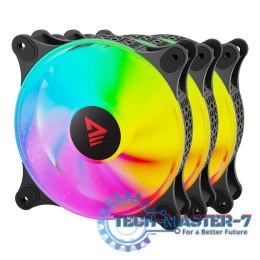 Wentylator BLAST FAN SET 3 x 120mm ARGB 3-pin 5V, 4-pin 12V