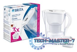 Dzbanek filtrujący 2,4l Marella+3 wkłady PRO Pure Performance biały