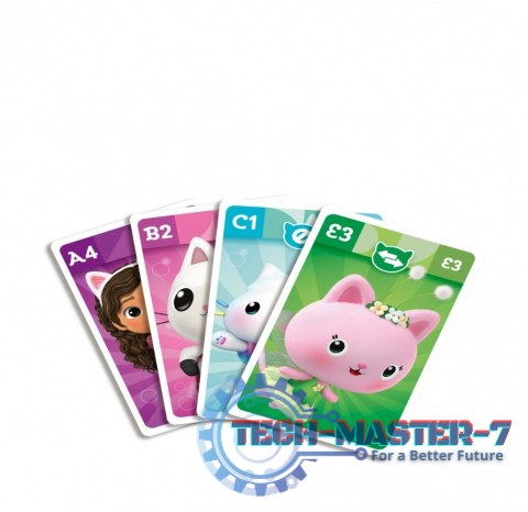 Gra Shuffle Koci domek Gabbi 4w1 Gra Shuffle Koci domek Gabbi 4w1