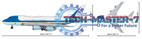 Klocki Boeing 747 Air Force One Klocki Boeing 747 Air Force One