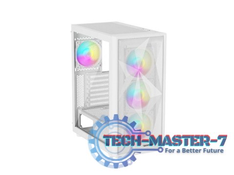 Obudowa Genesis Diaxid 605 ARGB MIDI TOWER USB-C Biała Obudowa Genesis Diaxid 605 ARGB MIDI TOWER USB-C Biała