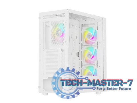 Obudowa Genesis Diaxid 605 ARGB MIDI TOWER USB-C Biała Obudowa Genesis Diaxid 605 ARGB MIDI TOWER USB-C Biała