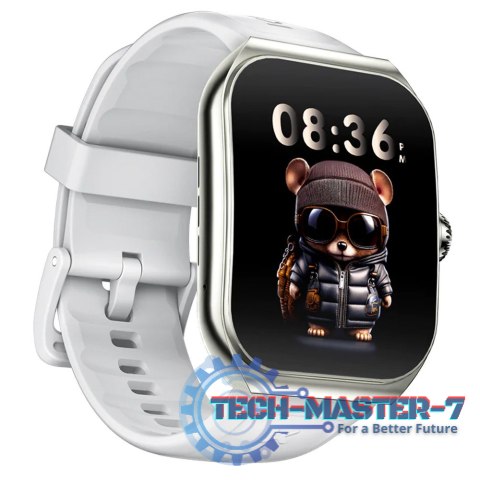 Smartwatch KU7 1.96 cala 250 mAh Srebrny Smartwatch KU7 1.96 cala 250 mAh Srebrny