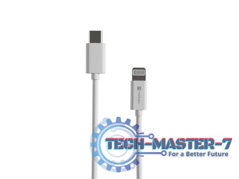 Kabel Lightning (M)->USB-C(M) 2m MFI Prati Biały Kabel Lightning (M)->USB-C(M) 2m MFI Prati Biały