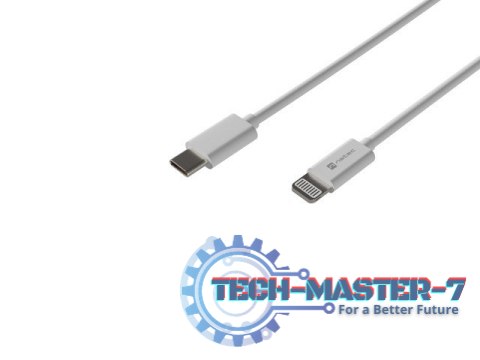 Kabel Lightning (M)->USB-C(M) 2m MFI Prati Biały Kabel Lightning (M)->USB-C(M) 2m MFI Prati Biały