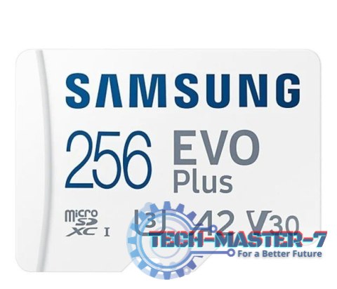 Karta pamięci microSD MB-MC256SA EU EVO Plus 256GB + adapter Karta pamięci microSD MB-MC256SA EU EVO Plus 256GB + adapter
