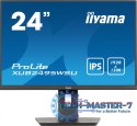 Monitor 24 cale XUB2495WSU-B7 IPS,16:10,300cd,4ms,HDMI,DP,3xUSB(3.2), 1xUSB-c,2x2W,FlickerFree,HAS(150mm)