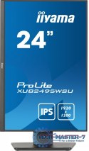 Monitor 24 cale XUB2495WSU-B7 IPS,16:10,300cd,4ms,HDMI,DP,3xUSB(3.2), 1xUSB-c,2x2W,FlickerFree,HAS(150mm)