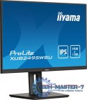 Monitor 24 cale XUB2495WSU-B7 IPS,16:10,300cd,4ms,HDMI,DP,3xUSB(3.2), 1xUSB-c,2x2W,FlickerFree,HAS(150mm)