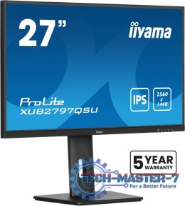 Monitor 27 cali XUB2797QSU-B1 IPS,HDMI,DP,100Hz,QHD,HAS(150mm),1ms, 2xUSB(3.2),2x2W,ADAPTIVE SYNC,FlickerFree /5y/