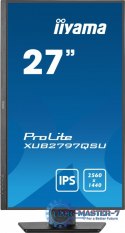 Monitor 27 cali XUB2797QSU-B1 IPS,HDMI,DP,100Hz,QHD,HAS(150mm),1ms, 2xUSB(3.2),2x2W,ADAPTIVE SYNC,FlickerFree /5y/