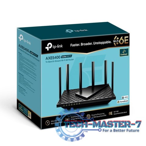 Router Archer AXE75 Router WiFi 6E AX5400 Router Archer AXE75 Router WiFi 6E AX5400